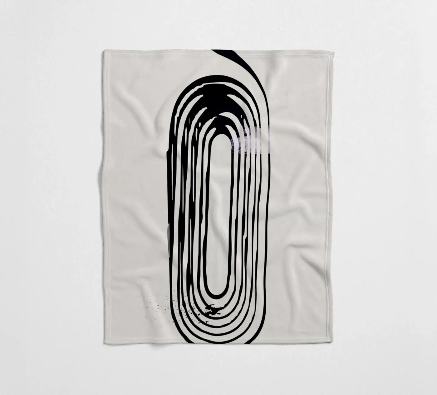 Loop fleecedeken van Graphite