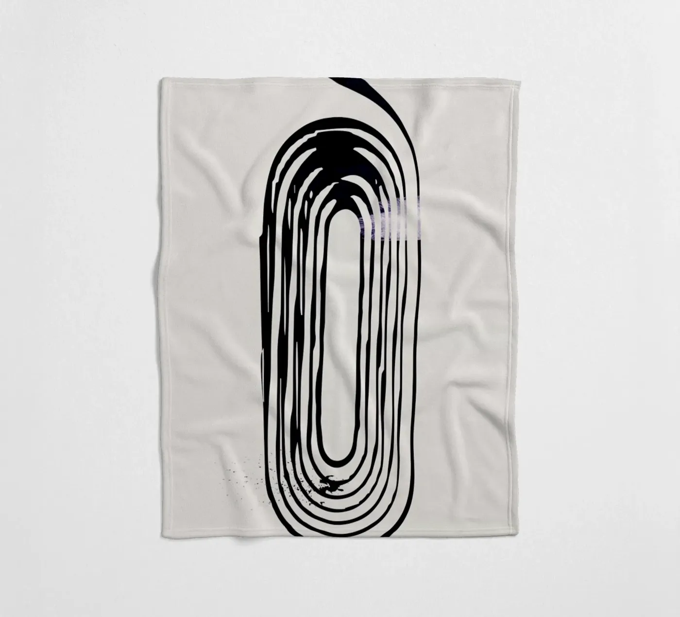 Loop Fleecedecke von Graphite