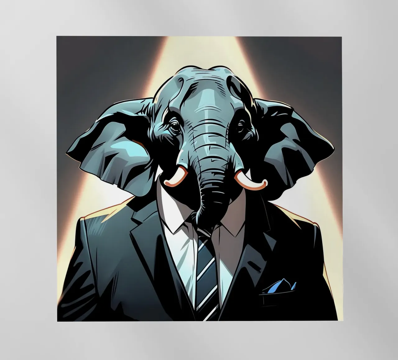 Stile_elefante_C_1 pellicola backlit da Tierisch bunt by LK