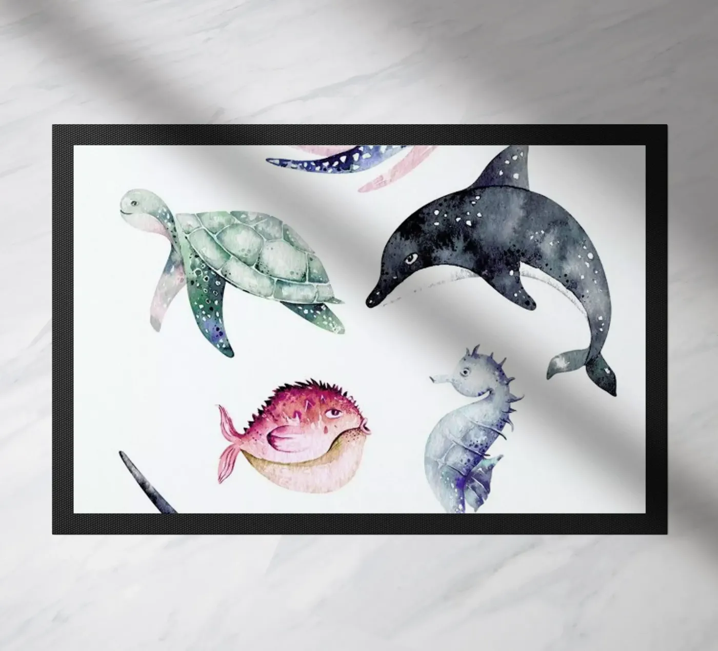 Sealife zerbino da Little Flourishes