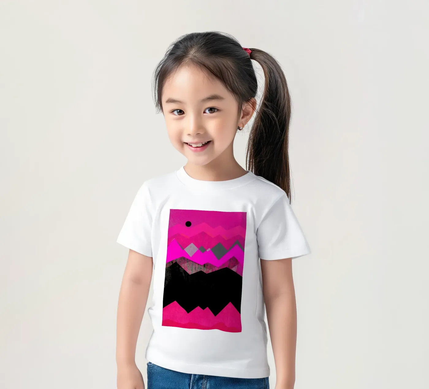 Black Sun t-shirt bambini da Elisabeth Fredriksson