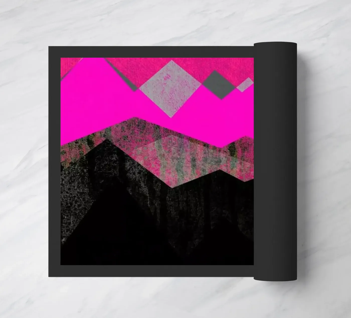 Black Sun doormat by Elisabeth Fredriksson