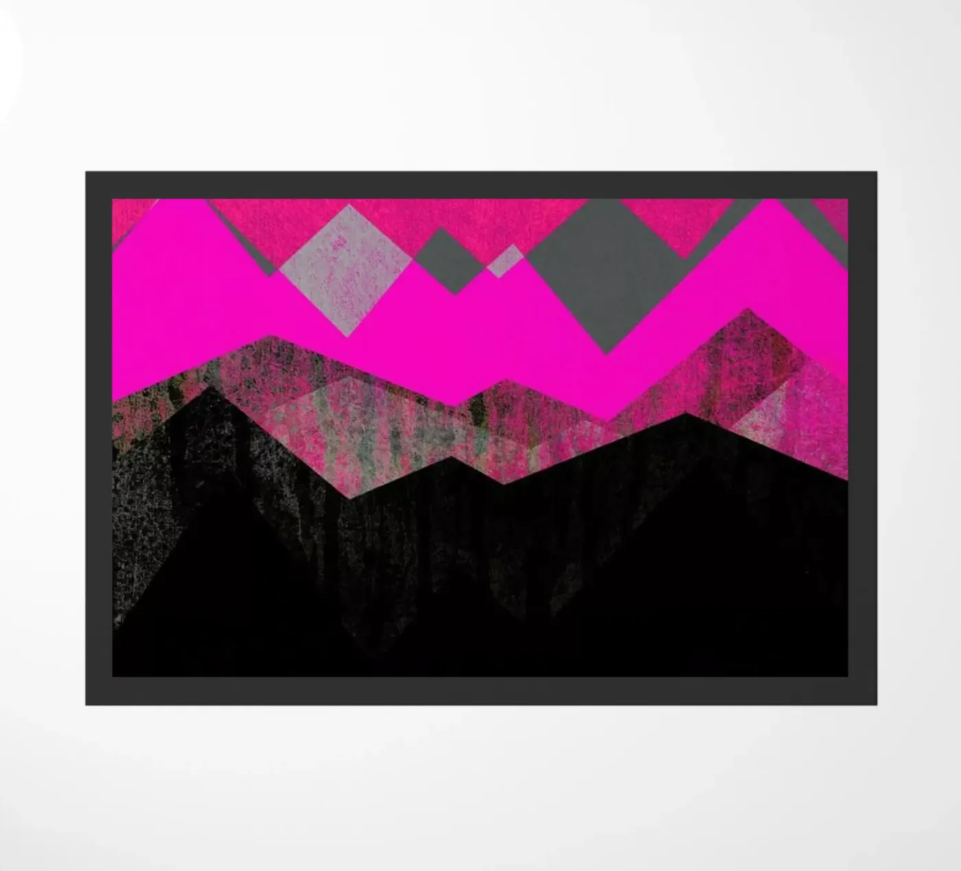 Black Sun paillasson de Elisabeth Fredriksson