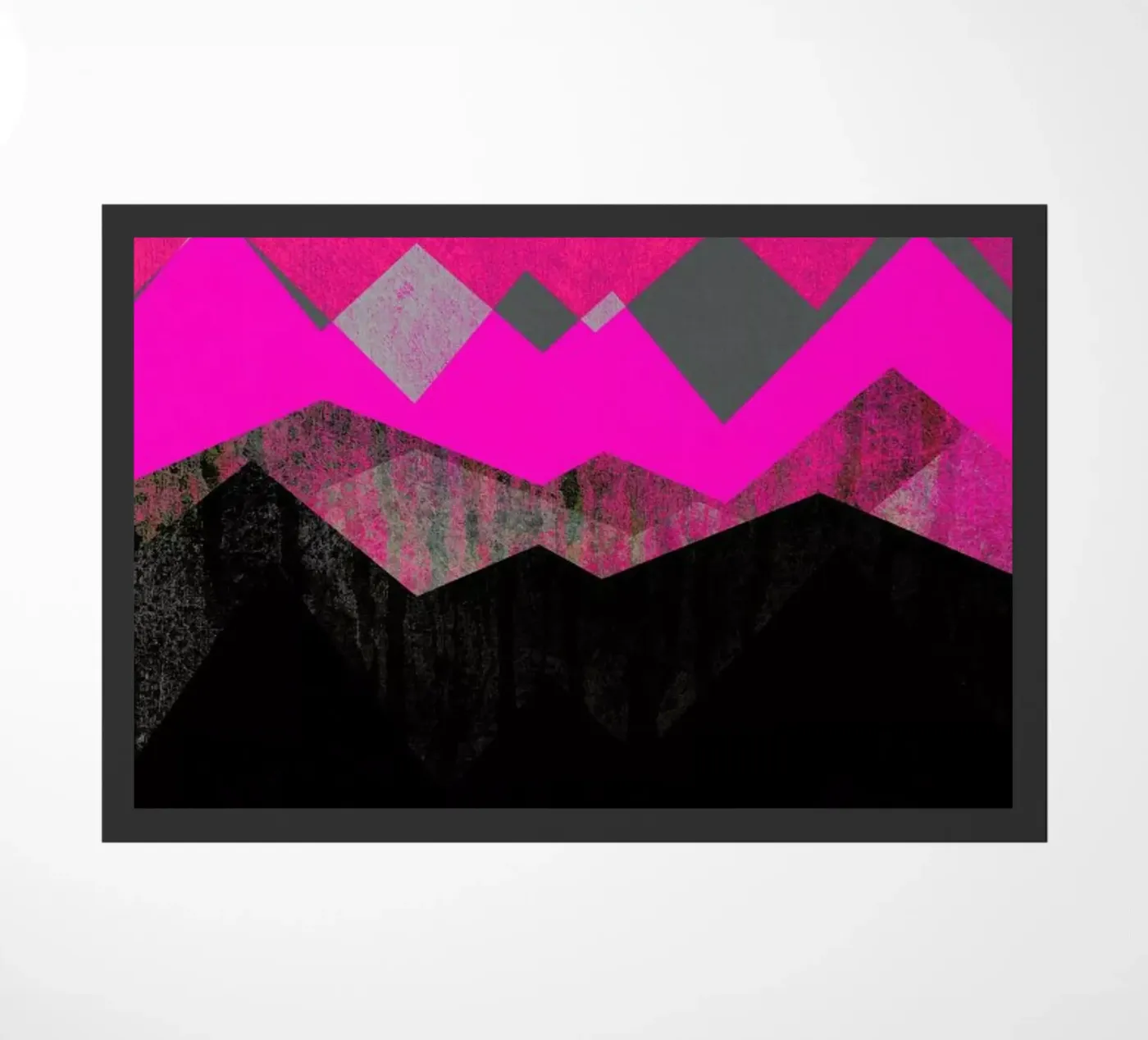 Black Sun doormat by Elisabeth Fredriksson
