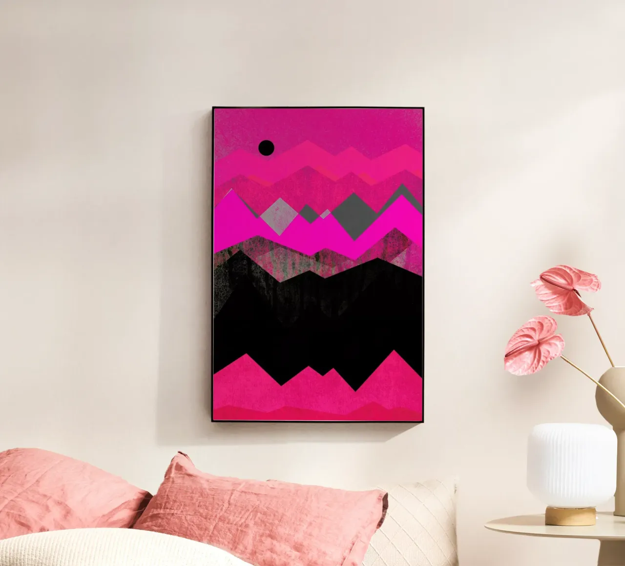 Black Sun plexiglass da Elisabeth Fredriksson