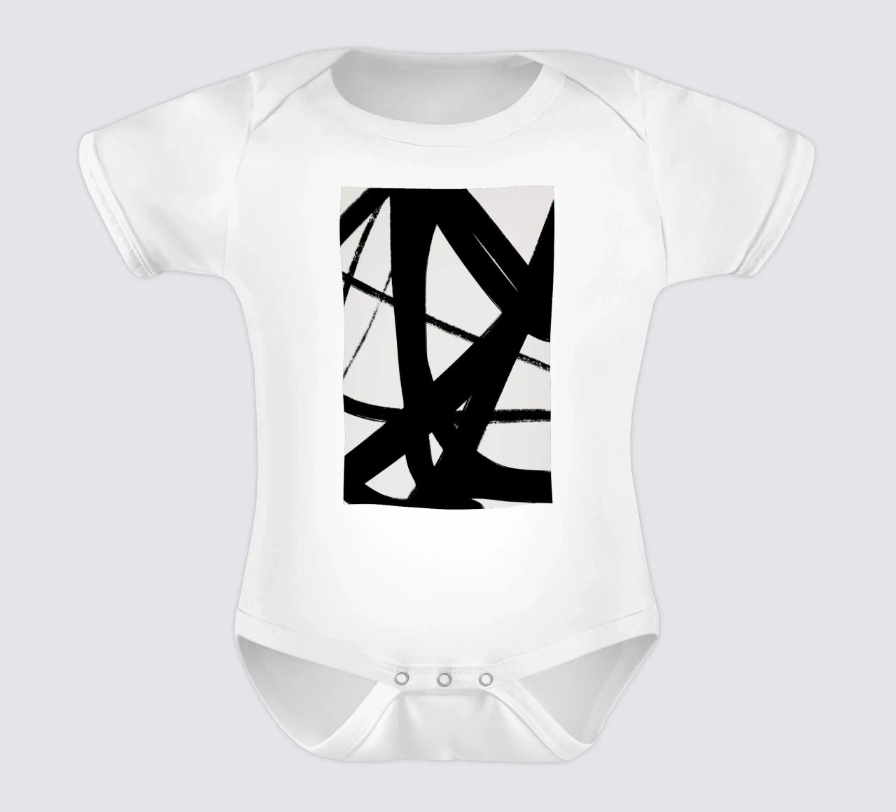 Layers Kurzarm Babybody von Pure