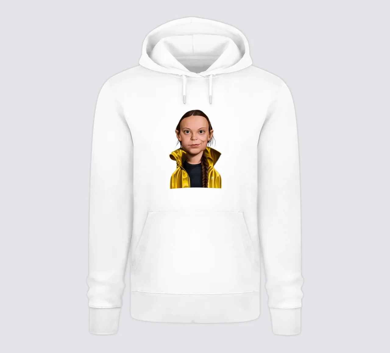 Greta Thunberg felpa con cappuccio da Rob Art | Illustration