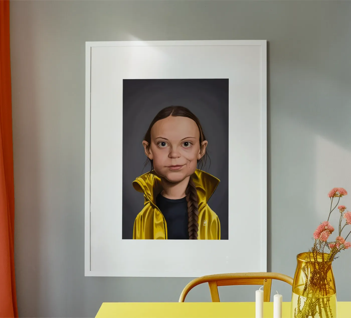 Greta Thunberg poster da Rob Art | Illustration