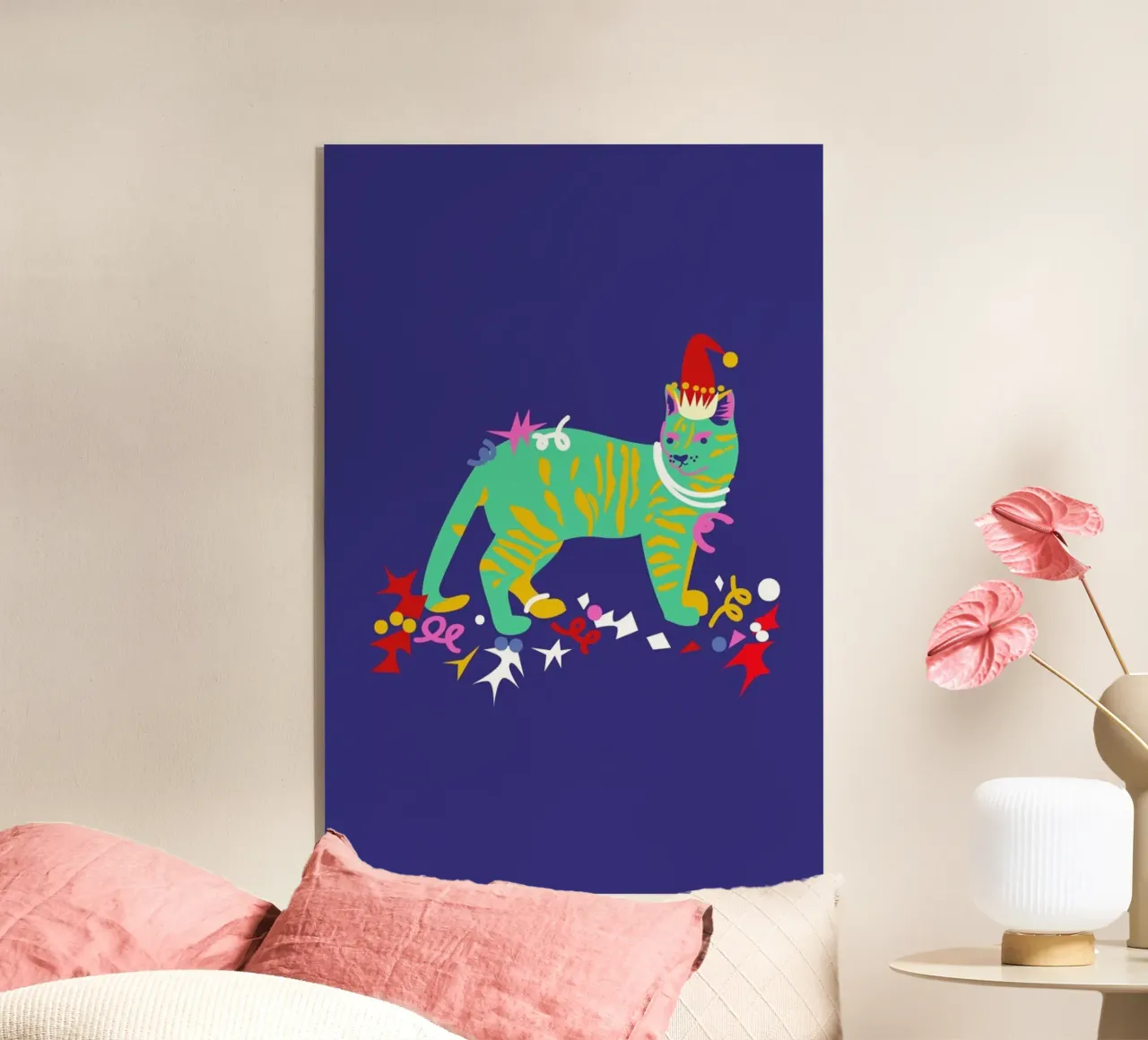Cat Party plexiglass da Mariery Young