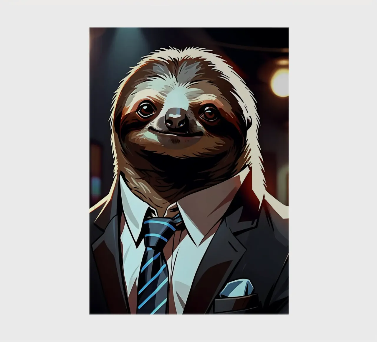 Sloth_Style_C_1 notebook by Tierisch bunt by LK