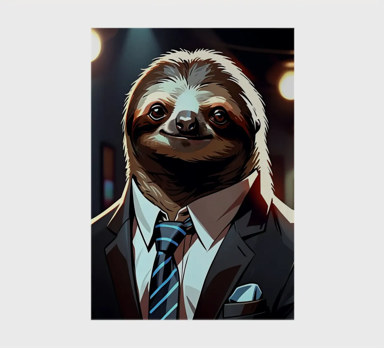 Sloth_Style_C_1 notebook by Tierisch bunt by LK