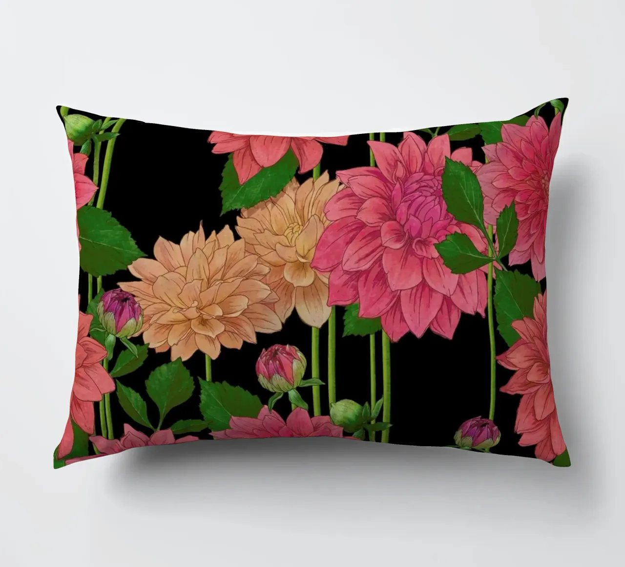 Idyllic Dahlia cuscino da Laura Graves