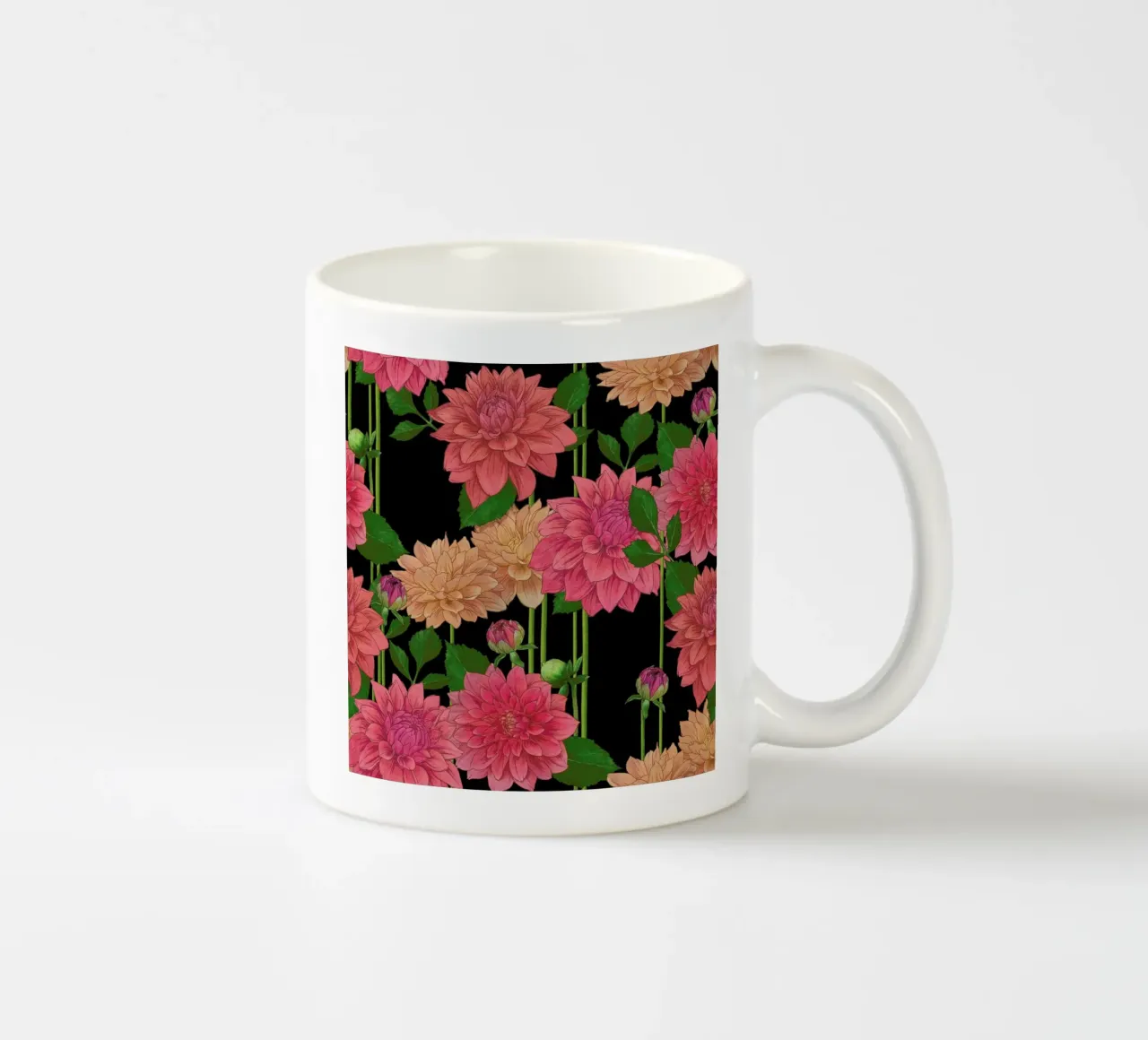 Idyllic Dahlia tazza in ceramica da Laura Graves
