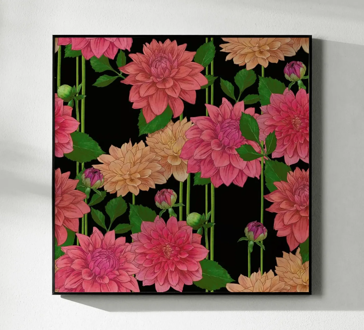 Idyllic Dahlia plexiglass da Laura Graves