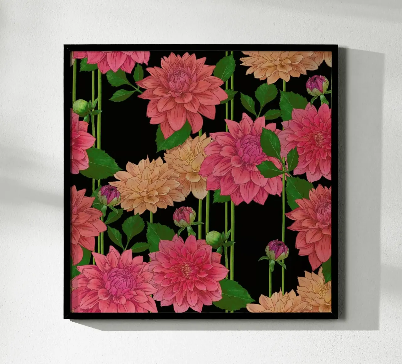 Idyllic Dahlia carta hahnemühle da Laura Graves
