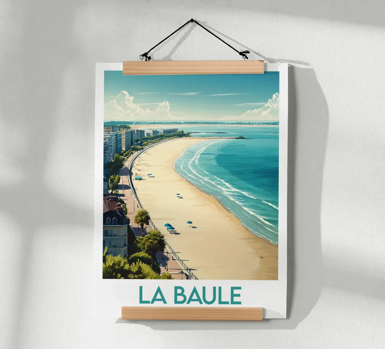 Affiche La Baule poster da Frame the World