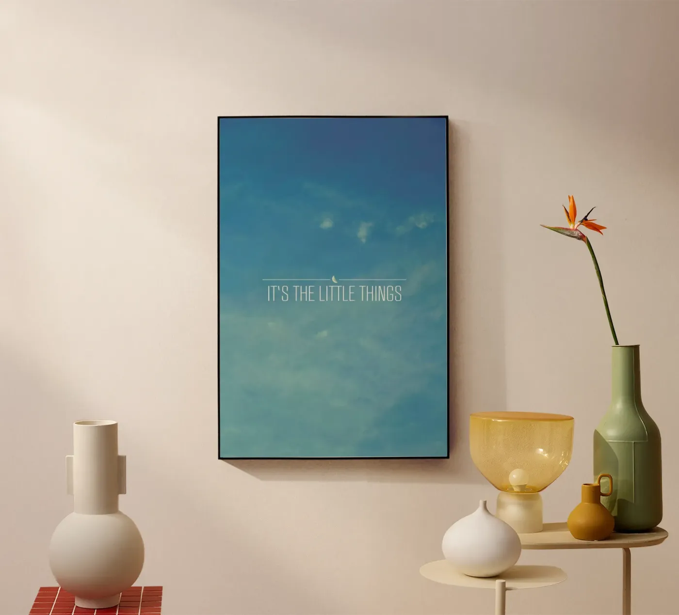 Little Things plexiglas de Galaxy Eyes