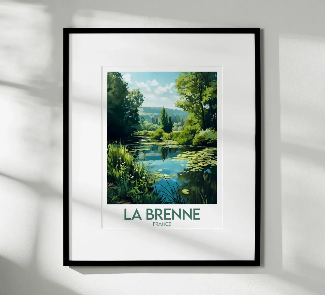 Affiche La Brenne poster da Frame the World