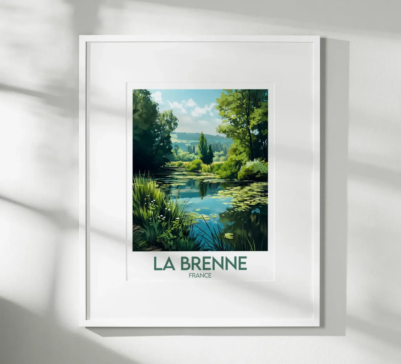 Affiche La Brenne poster da Frame the World