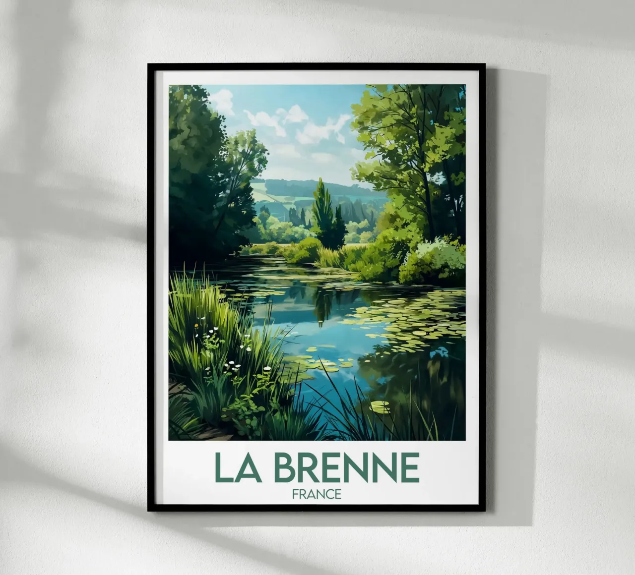 Affiche La Brenne poster da Frame the World