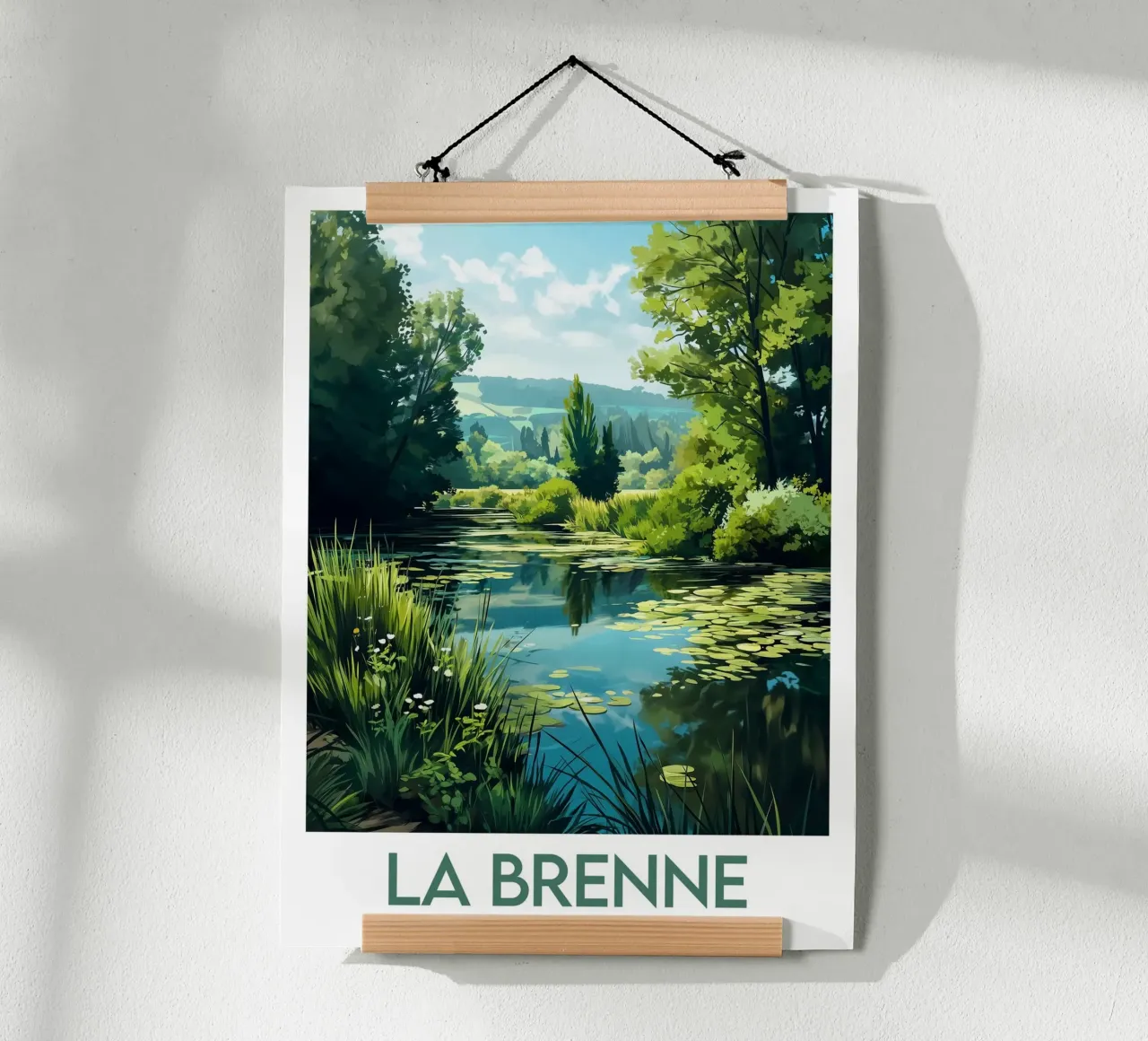 Affiche La Brenne poster da Frame the World