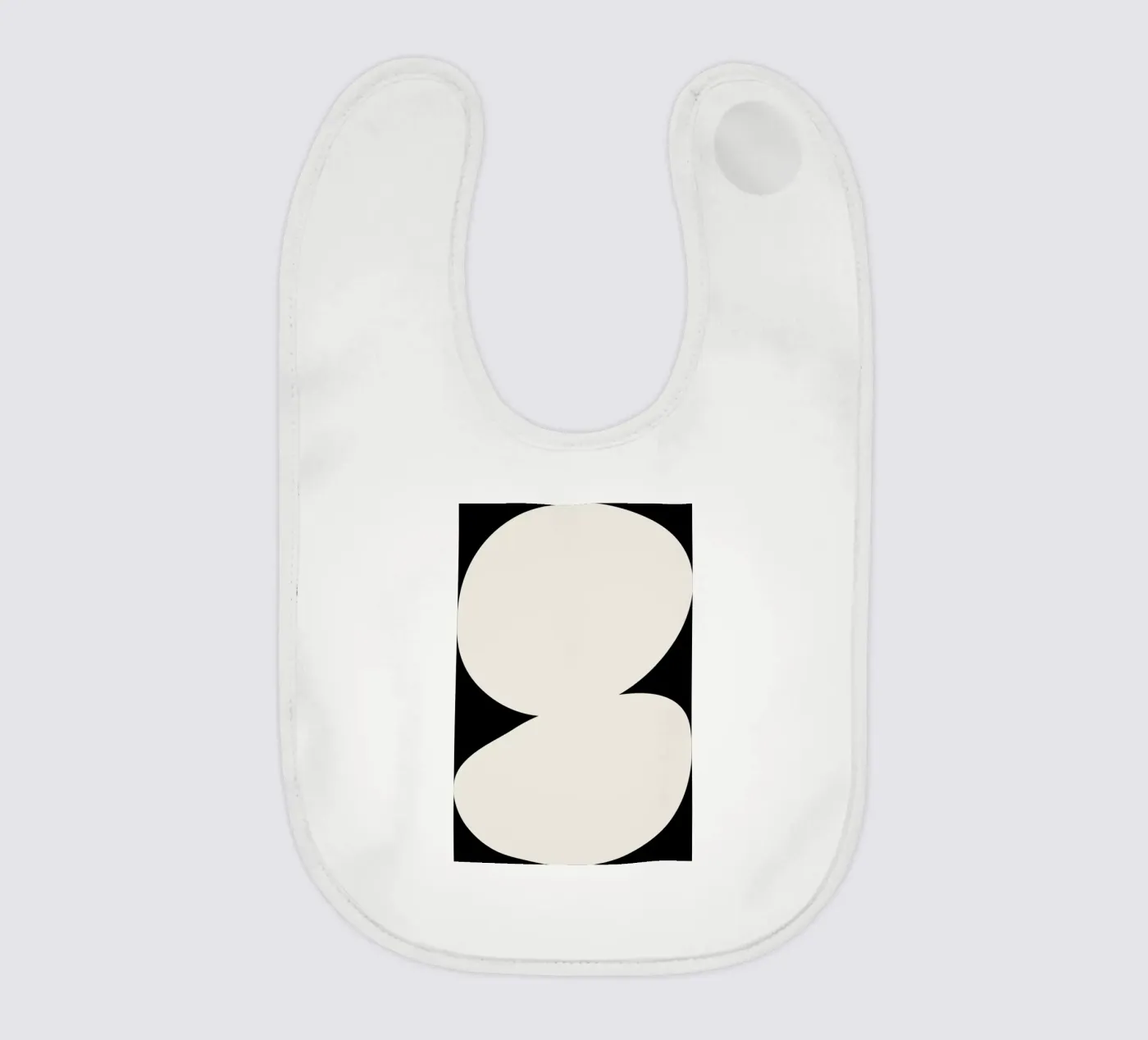 Enveloping Babylätzchen von Graphite