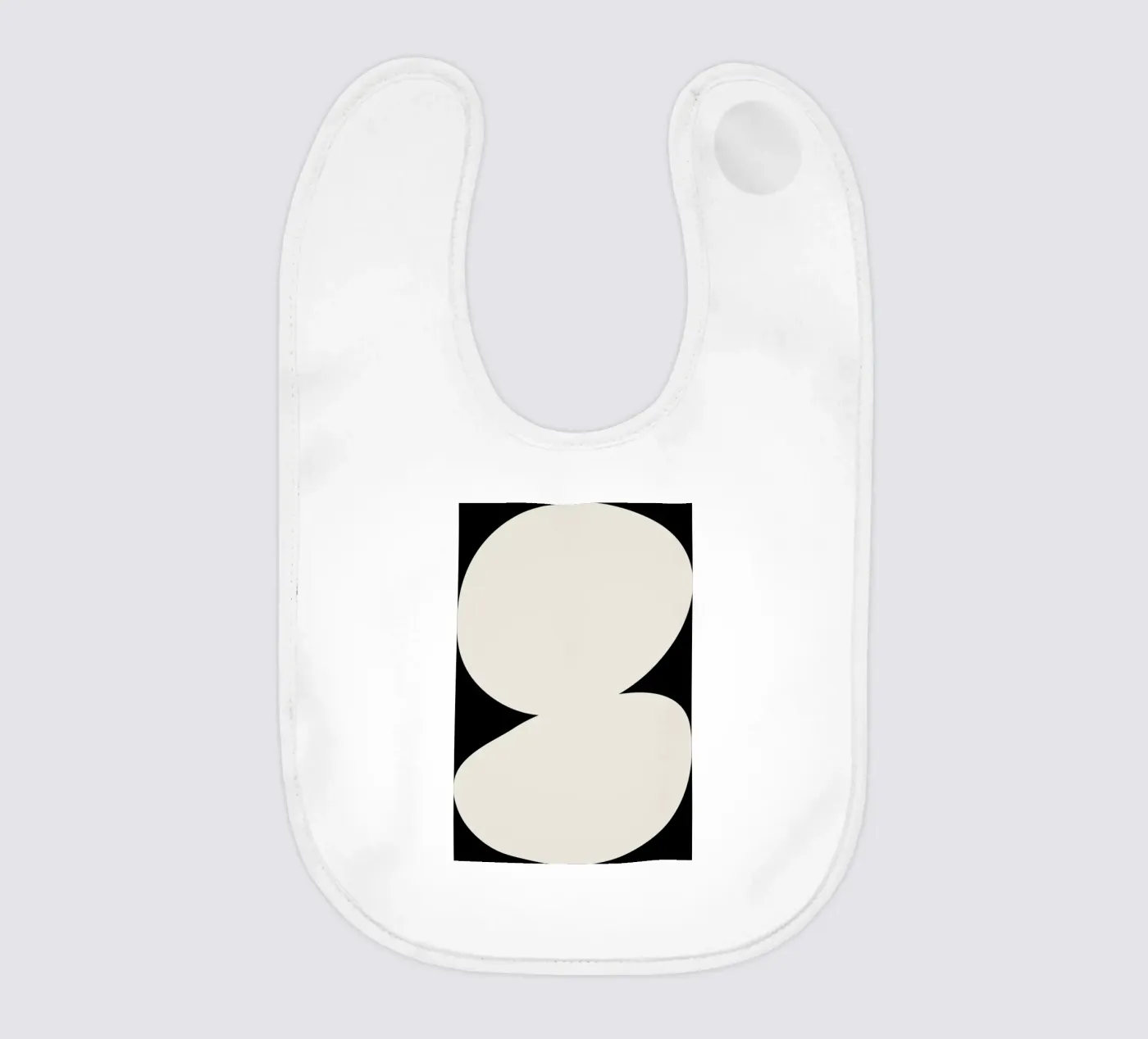 Enveloping Babylätzchen von Graphite