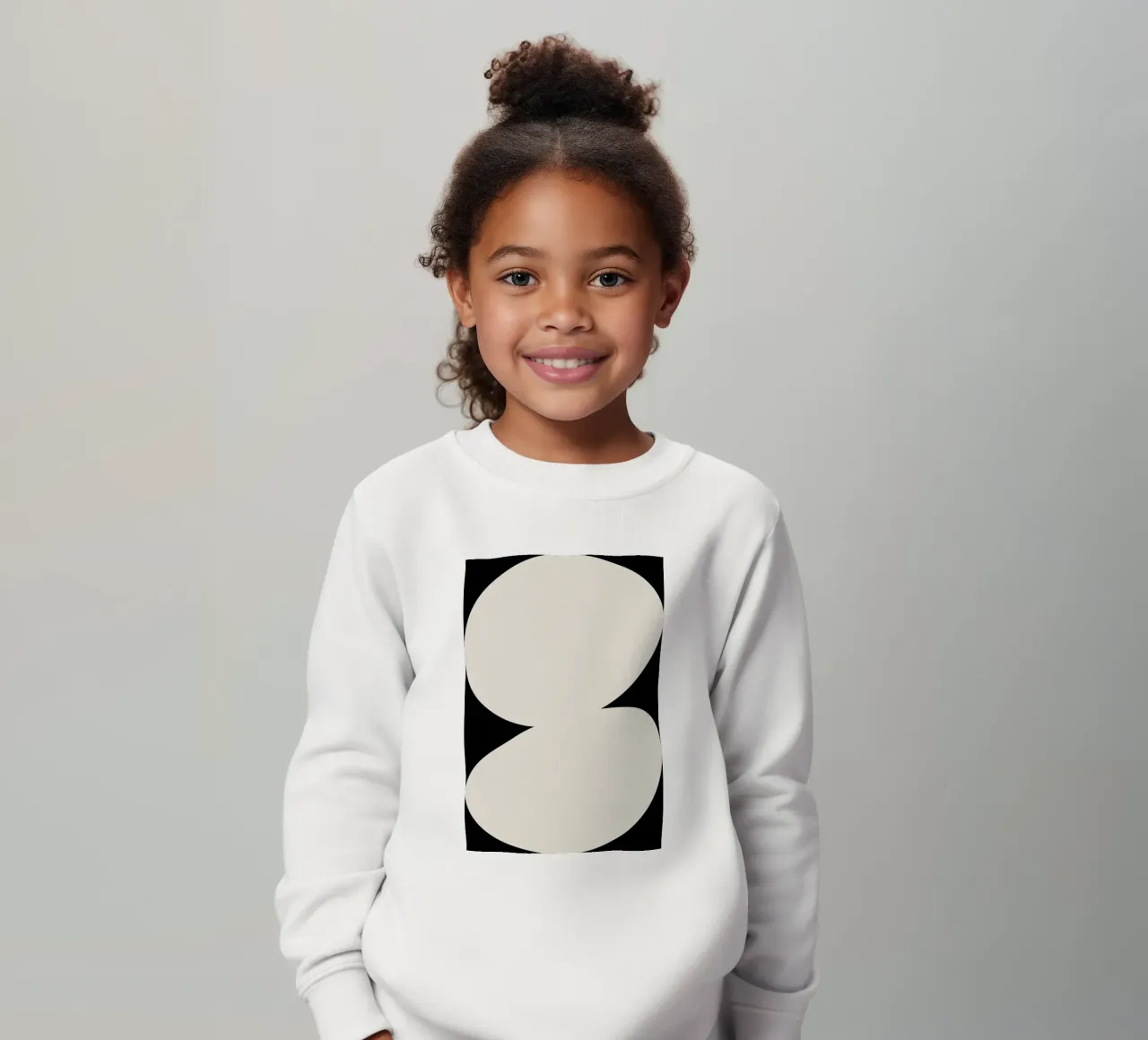 Enveloping felpa bambino da Graphite