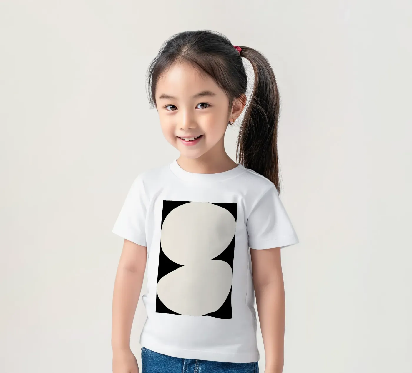 Enveloping kinder t-shirt van Graphite