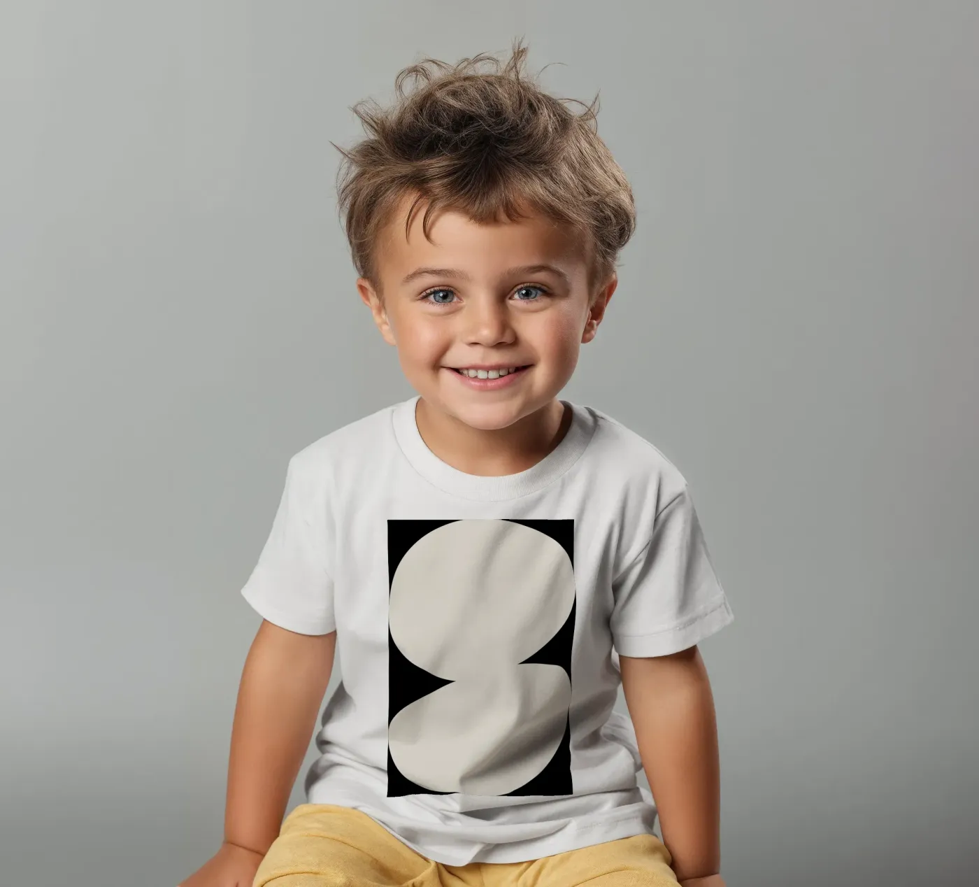 Enveloping t-shirt bambini da Graphite