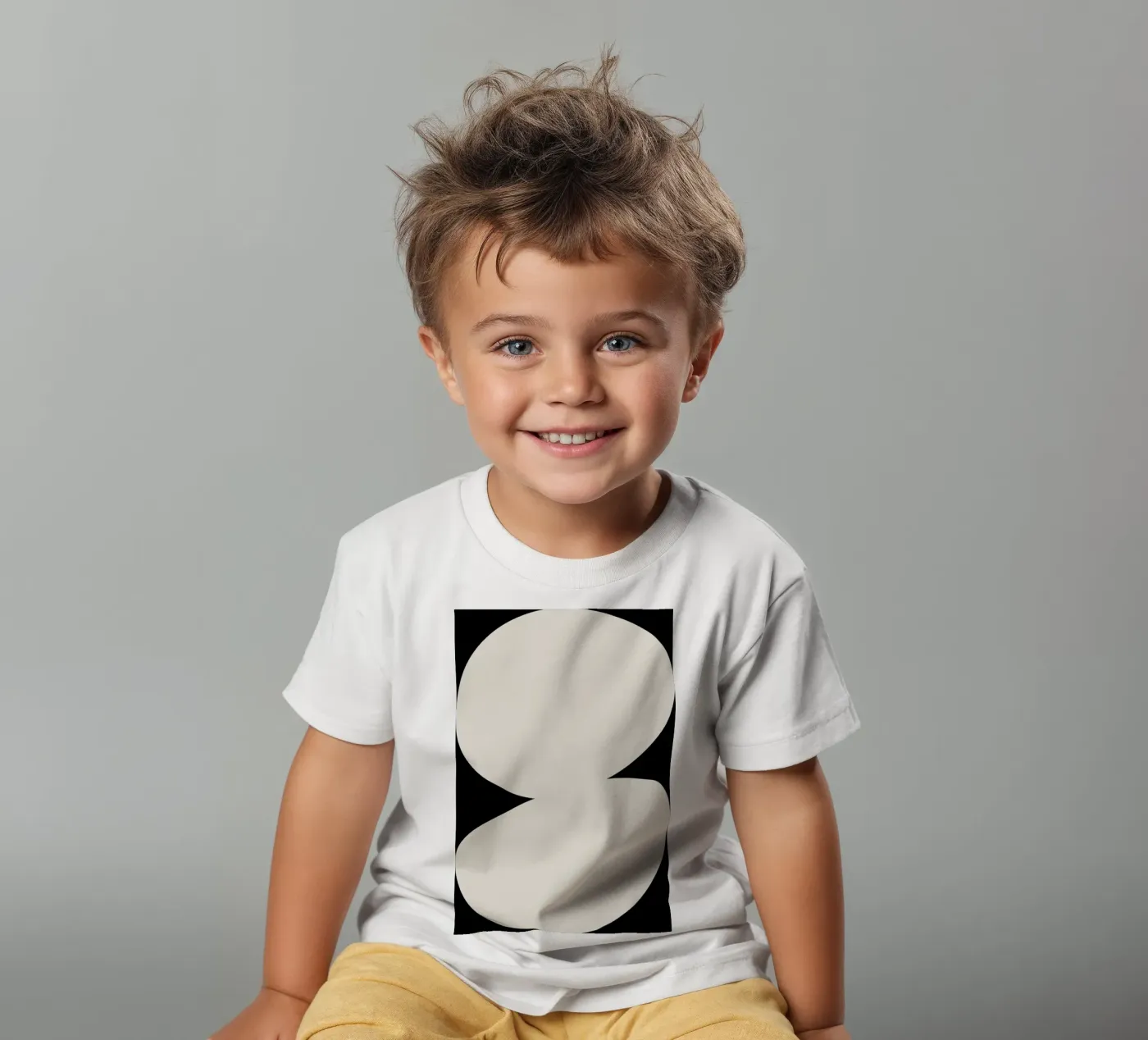 Enveloping t-shirt bambini da Graphite