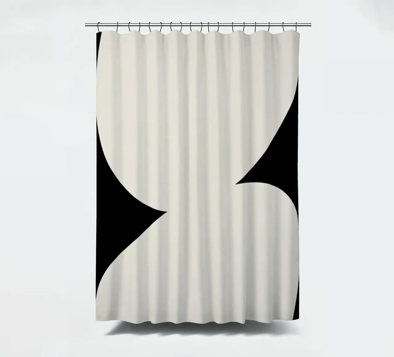 Enveloping tenda da doccia da Graphite