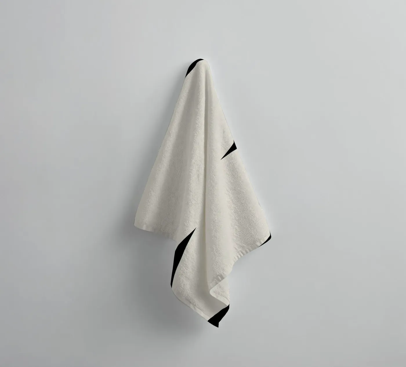 Enveloping badhanddoek van Graphite