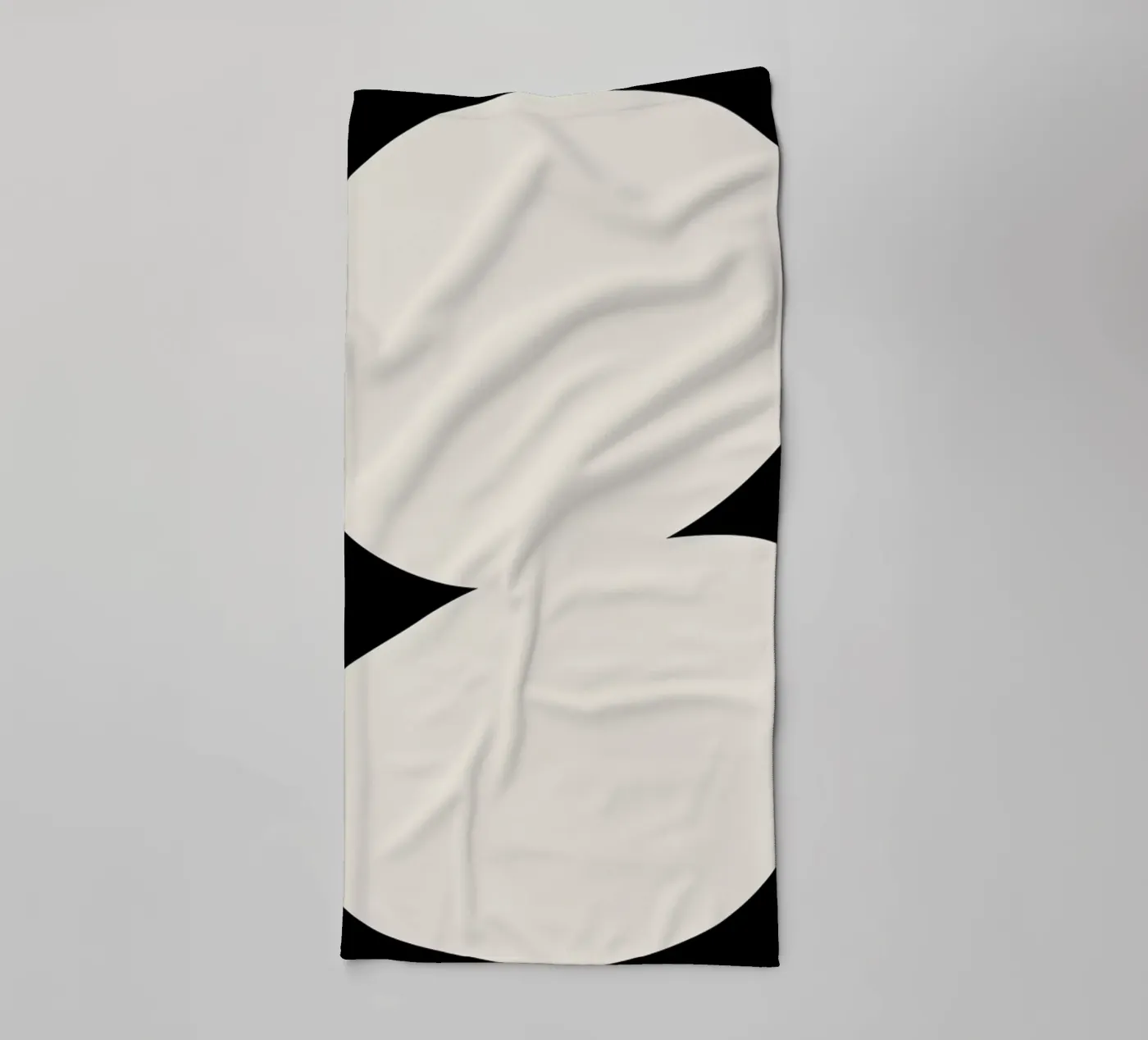 Enveloping badhanddoek van Graphite