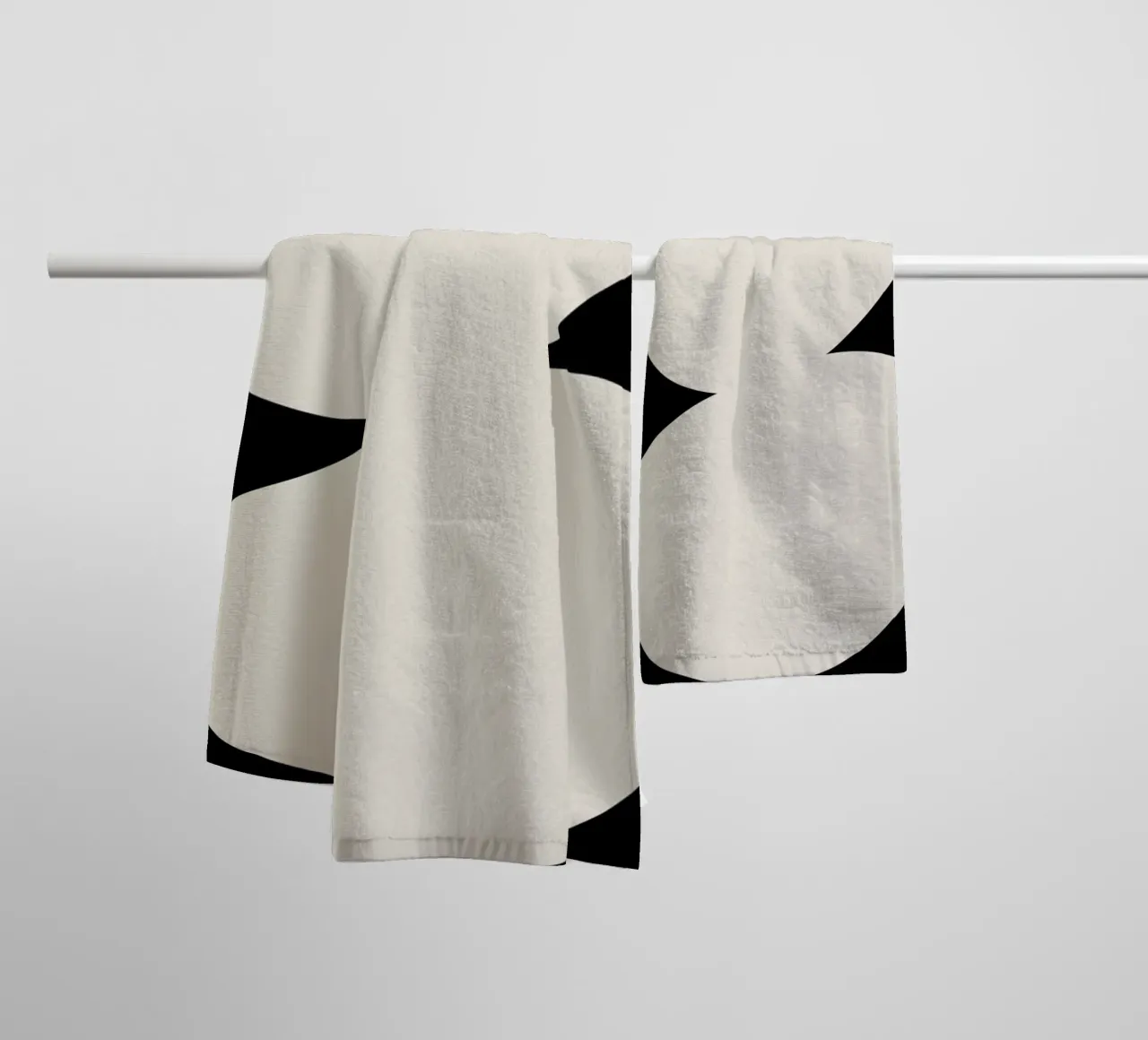 Enveloping towel by Graphite