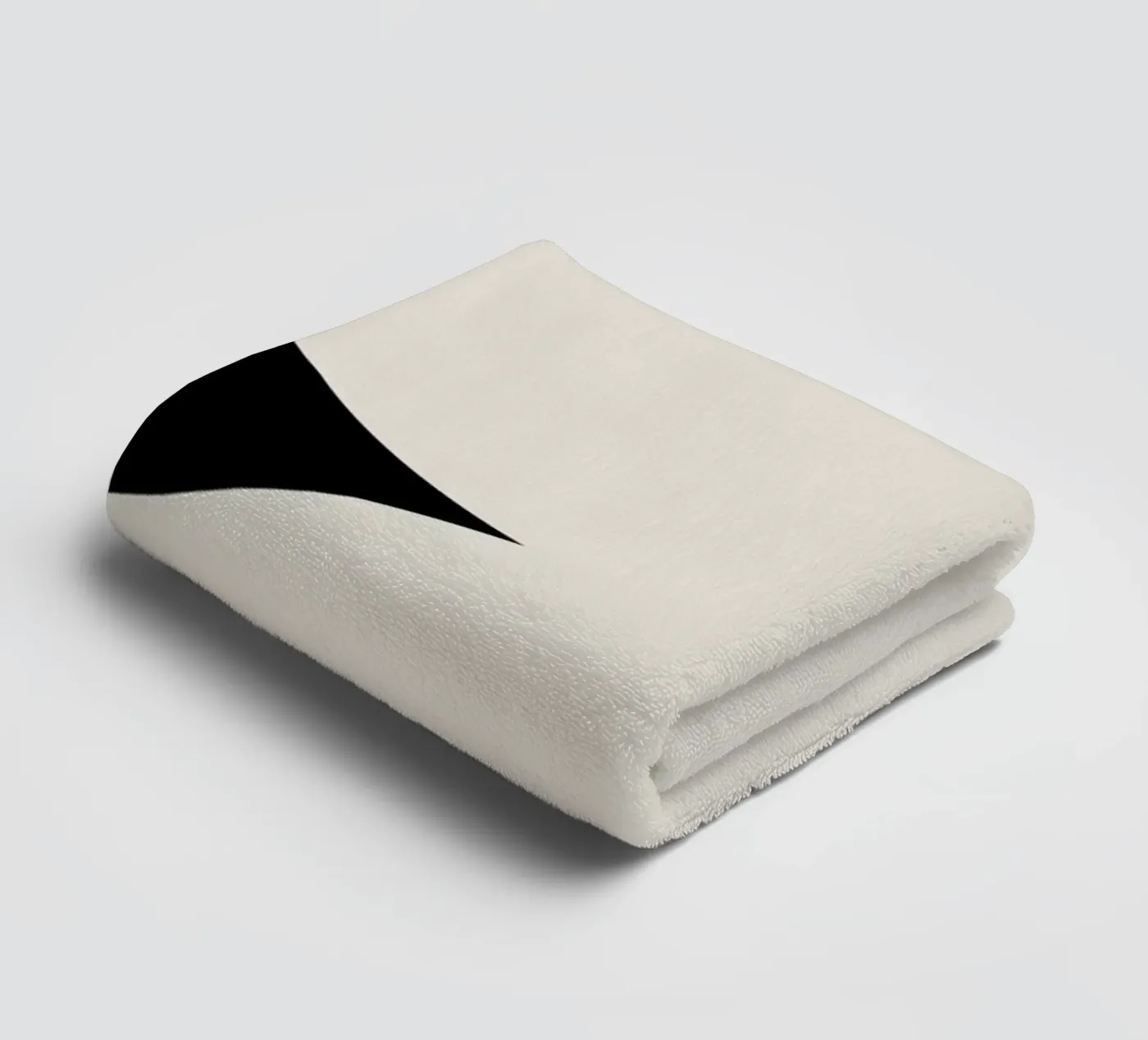 Enveloping badhanddoek van Graphite