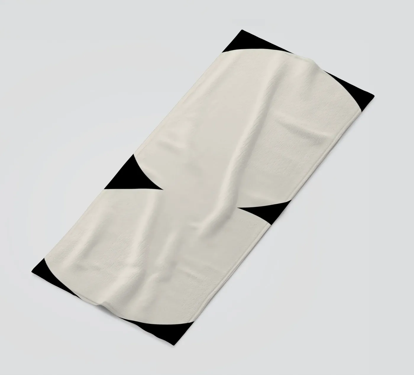 Enveloping Strandtuch von Graphite