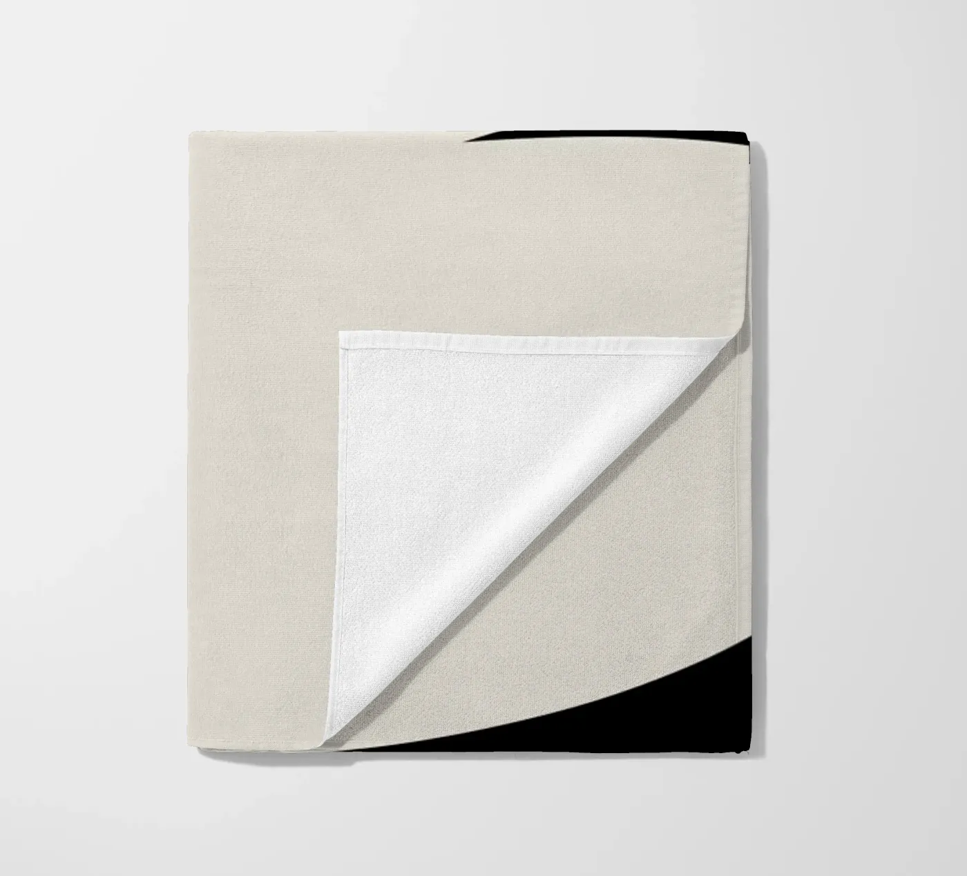 Enveloping Strandtuch von Graphite