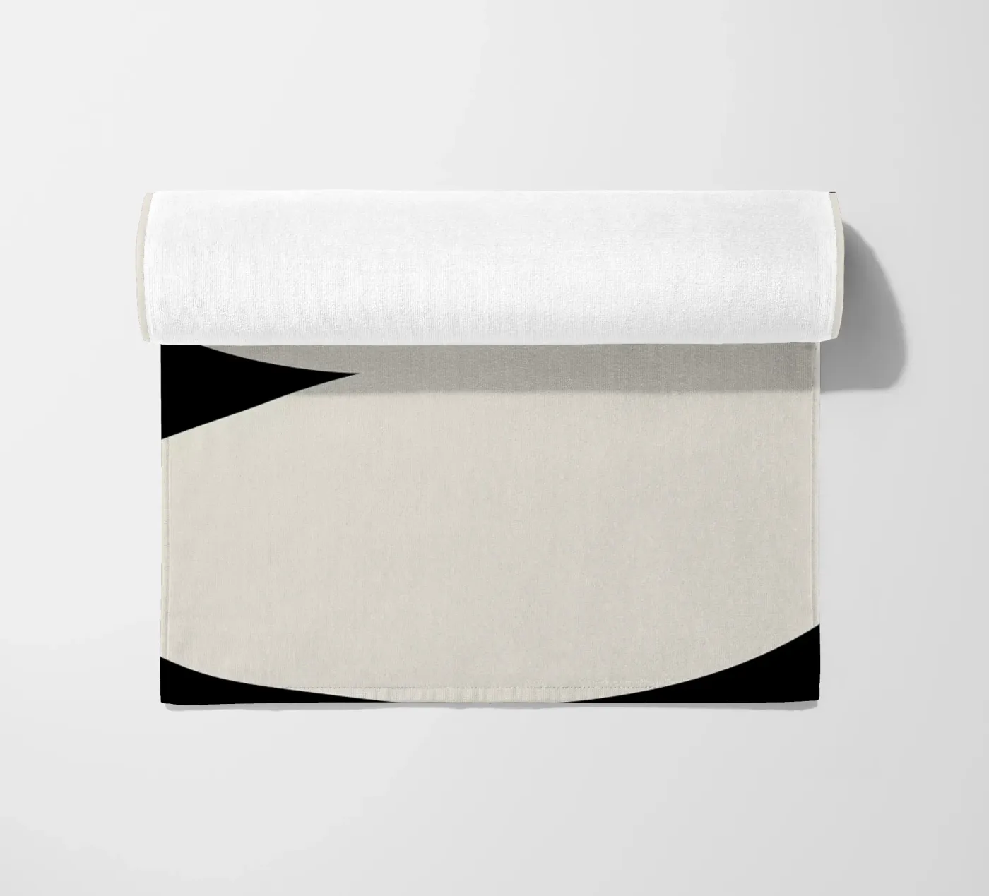 Enveloping Strandtuch von Graphite