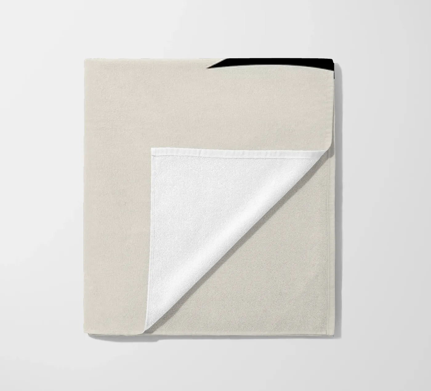 Enveloping Strandtuch von Graphite