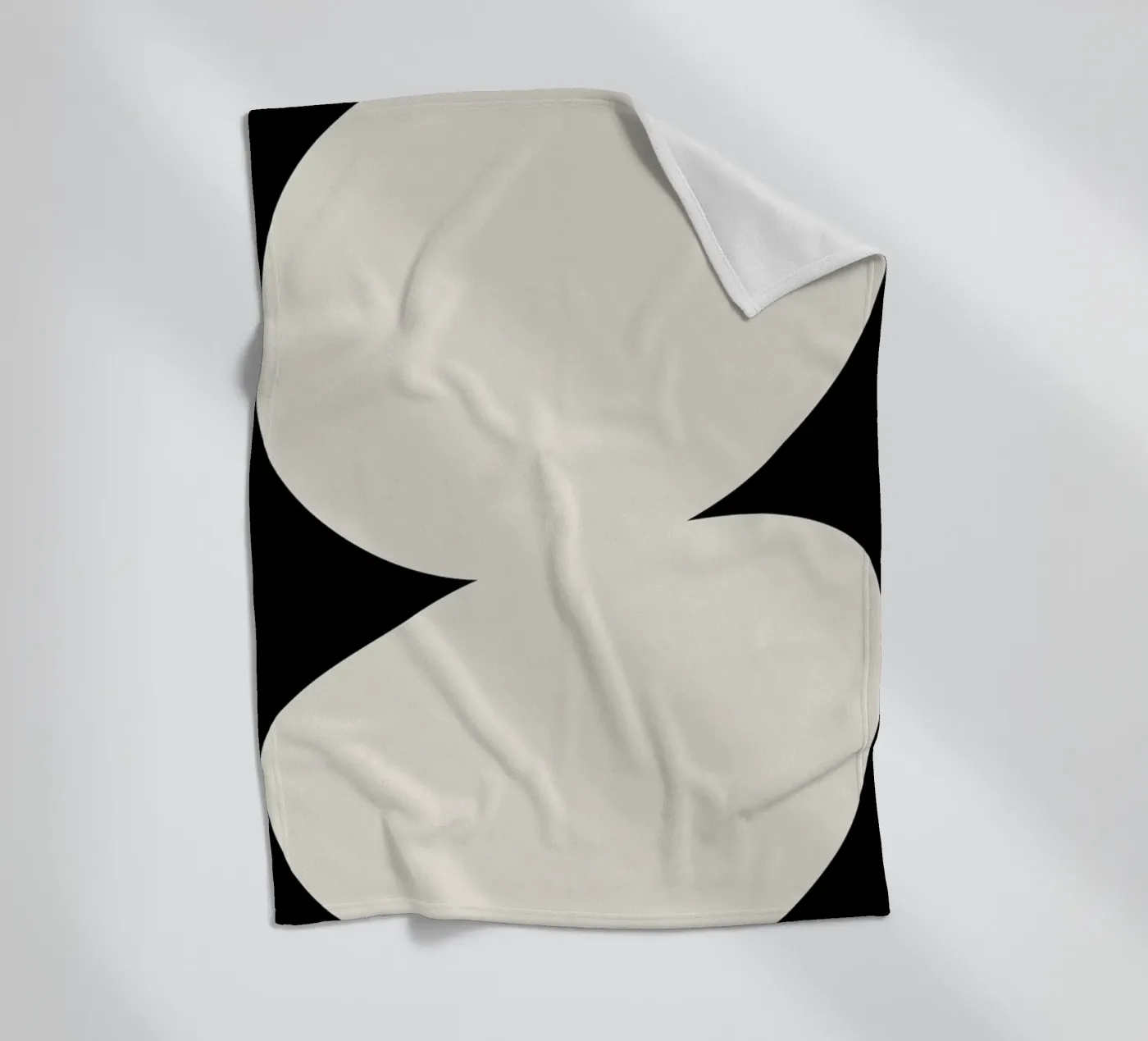 Enveloping Fleecedecke von Graphite