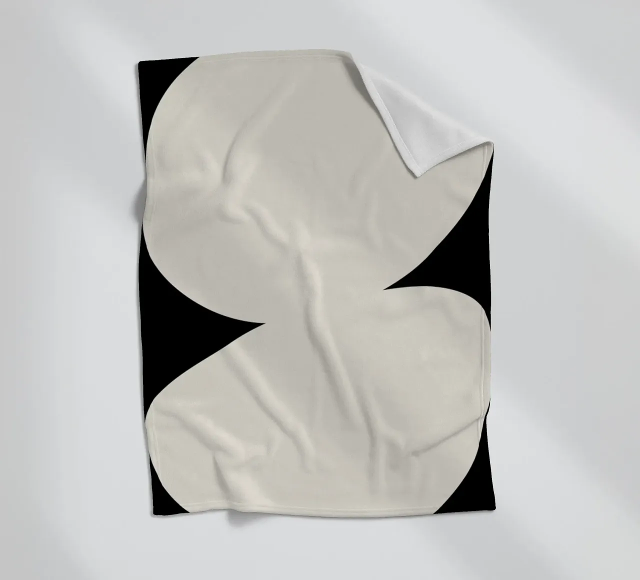 Enveloping Fleecedecke von Graphite