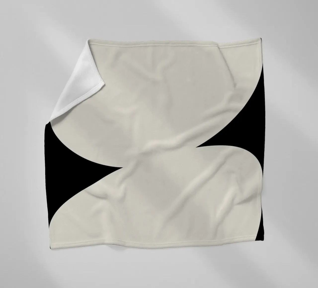 Enveloping Fleecedecke von Graphite