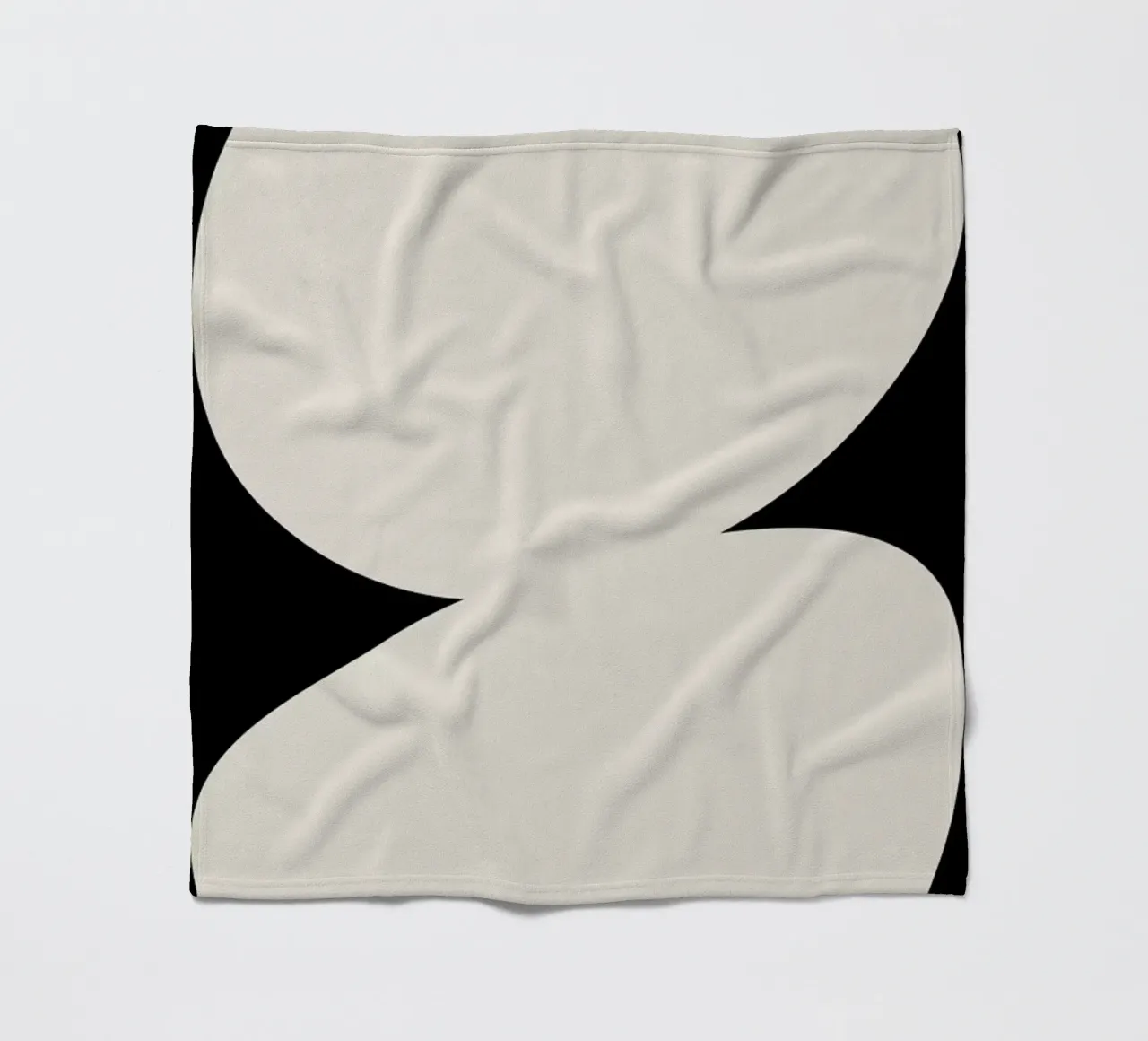 Enveloping Fleecedecke von Graphite