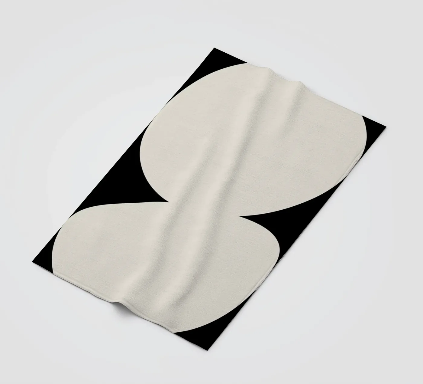 Enveloping Fleecedecke von Graphite