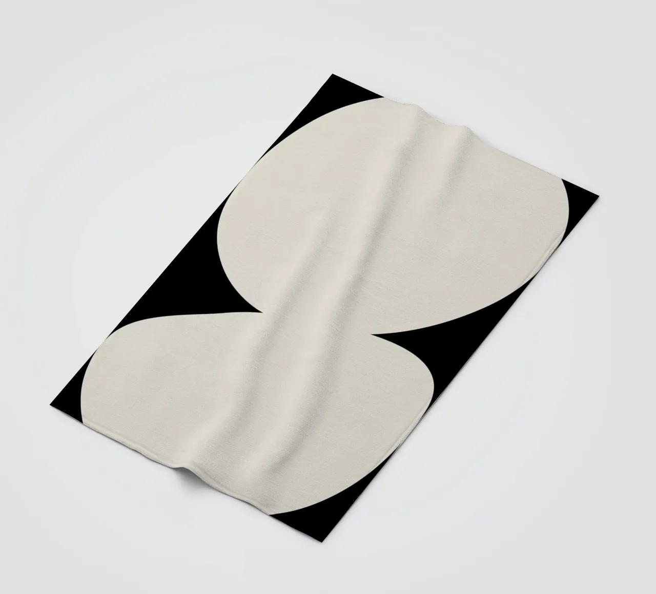 Enveloping Fleecedecke von Graphite