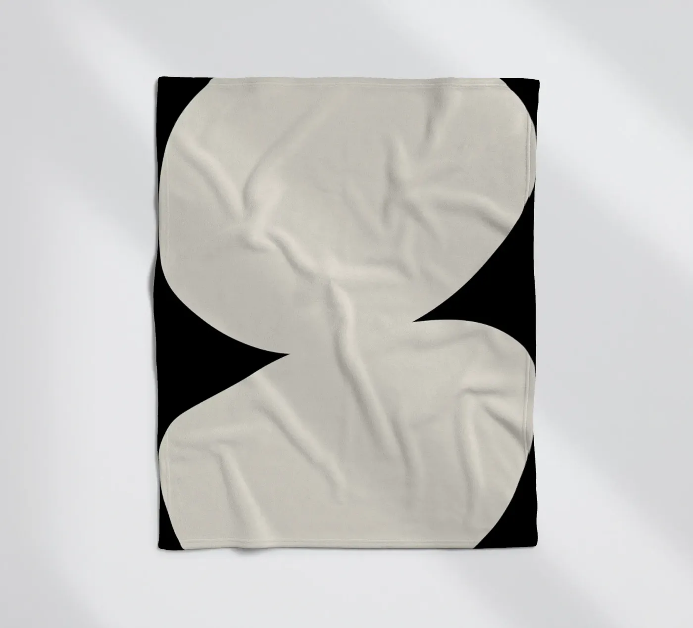 Enveloping Fleecedecke von Graphite