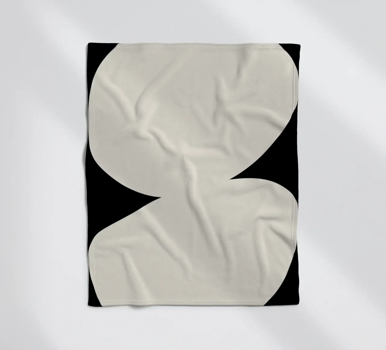 Enveloping Fleecedecke von Graphite