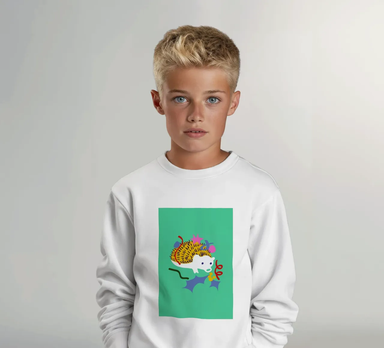 Spikes on Holiday felpa bambino da Mariery Young