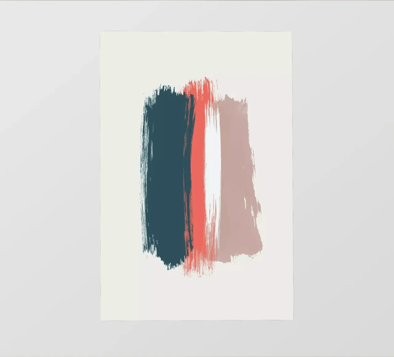 Brushstroke II telo in pvc da Pure